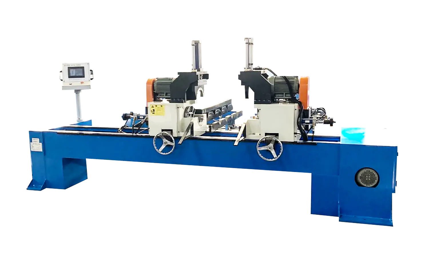 Halbautomatische Hochgeschwindigkeits-Doppelkopf-Rohranfasmaschine der DEF SM-Serie