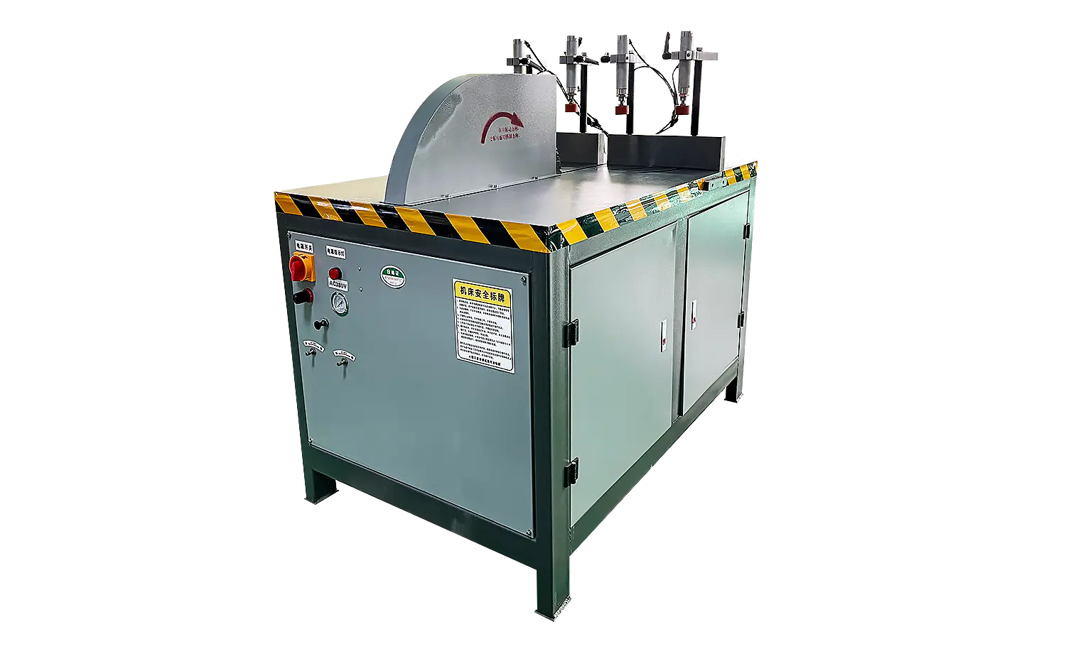 Halbautomatische Aluminiumschneidemaschine ES550 für große Profile und Rohre