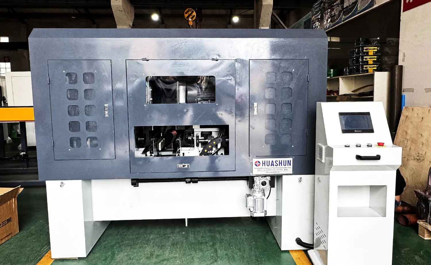 Hochstabile Servo-Rohranfasmaschine der DEF80CNC-Serie