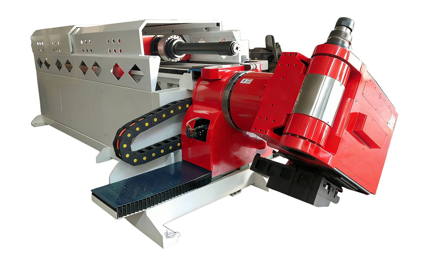 CNC-Rohrbiegemaschine mit Drehkopf – bidirektional